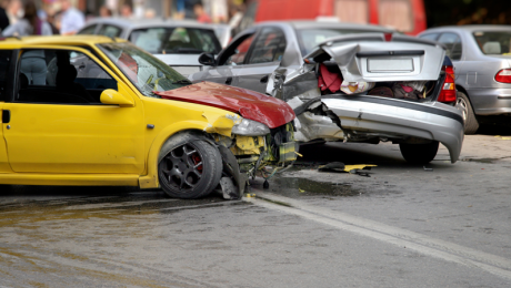 Dewey Beach, DE - Serious Injuries in Four-Car Crash at Coastal Hwy & King Charles Ave