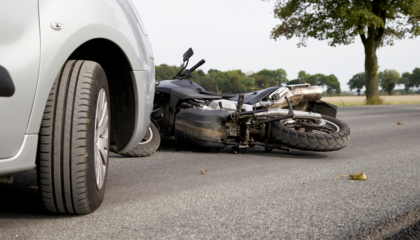 New Castle, DE – Injury Motorcycle Crash on Rte 1