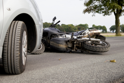 New Castle, DE – Injury Motorcycle Crash on Rte 1