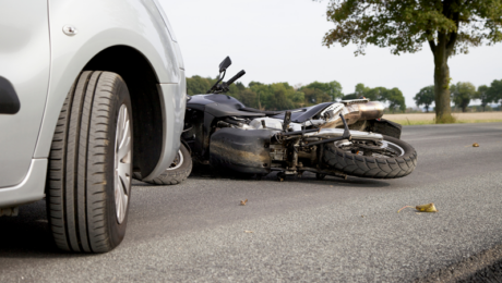 New Castle, DE – Injury Motorcycle Crash on Rte 1