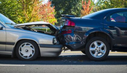 Wilmington, DE - Two-Car Injury Crash on I-95 SB