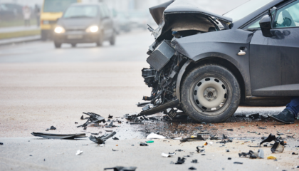 Wilmington, DE – Two-Car Crash with Injuries on I-495 SB